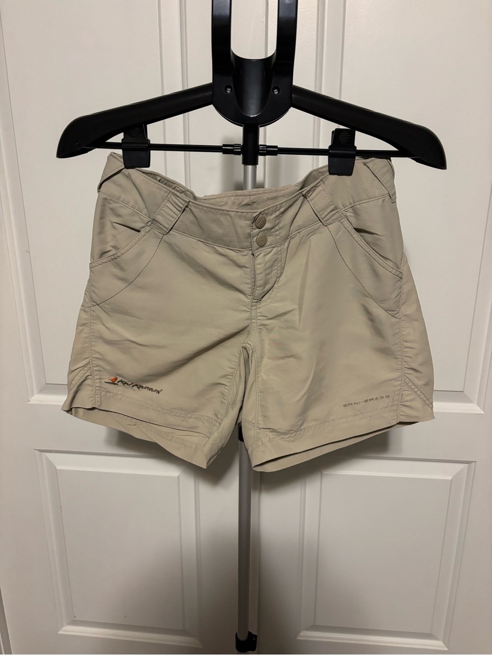 Columbia Beige Women's Outdoor Shorts  - Lightweight Quick-Dry